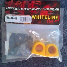 Whiteline Sway Bar Mount Bushing 22mm Rear – W0404-22